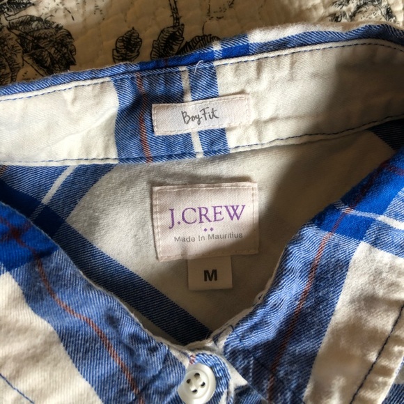 J. Crew flannel shirt - Picture 3 of 6